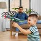 Goyal's Roaring & Head Swinging Dinosaur Toy for Kids with LED Light in Mouth & Realistic Actions Like - Rotating & Swinging Head and Tail, Movable Joints - Multicolor