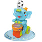 Goyal's Elephant Musician Toy, (Yellow) with Levitation Ball on Nose Along with Dazzling Light Drum Sound Music and Elephant Sound for Baby Toys