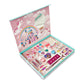 Goyal's Princess Kids Makeup Kit, Eyeshadow Palette, Nail Polish, Lip Gloss, Hair Accessories, Safe Non-Toxic Beauty Toy for Kids 31x25 cm