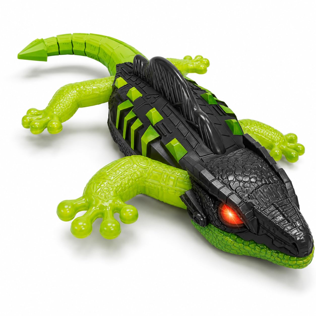 Goyal's RC Wall Climbing Lizard Toy with Remote Control | LED Eyes | Wall & Ceiling Crawling Rechargeable Lizard | Indoor Climbing Toy for Kids, Boys & Girls