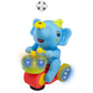 Goyal's Elephant Musician Toy, (Yellow) with Levitation Ball on Nose Along with Dazzling Light Drum Sound Music and Elephant Sound for Baby Toys