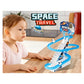 Goyal's Astronaut Space Slide Track Racing Toys for Kids - Small Space Cartoon Stair Climbing Toys for Kids, Escalator Toy with Lights and Music - 3 Space Cartoon Toy Included