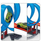 Goyal's 3D DIY High-Speed Track Toy Set for Kids – 34 Pcs Loop Track Racing Game with Pull Back Car, 360° Spin Loops – STEM Educational Car Track Toy