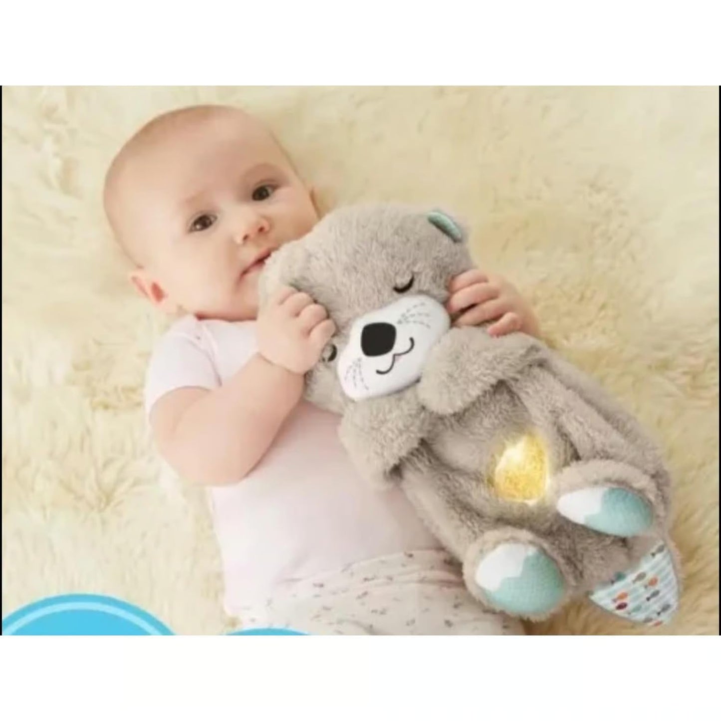 Goyal's Breathing Teddy Bear with Music for Baby Sensory Sleep Lights Rhythmic Soft Toy, Lights and Breathing Motion, Breathing Toy Teddy Bear with Lights | Best Gift for Kids (Pink)