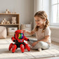 Goyal’s Dancing Six Claw Robot Toy with Music & LED Lights | Interactive Moving Robot for Kids | Musical Action Toy for Boys & Girls - Red