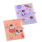 Goyal's Space Theme Multicolor A4 File Folder with 6 Pockets, Office Documents File, Expandable Folder (Pack of 2 Random Color)
