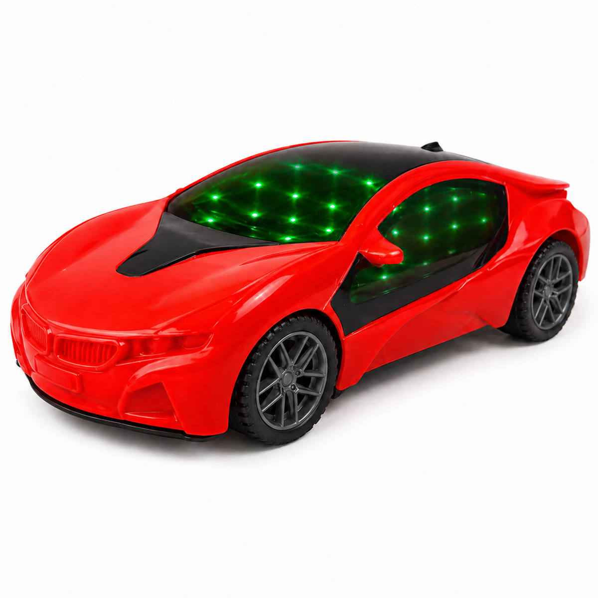 Goyal's Acrobetic Remote Control Stunt Car 360° Rotating Rolling Electric Race Car Toy with USB Charging Cable, for Kids Age 2 Years & Above - High Speed (Racing Car)