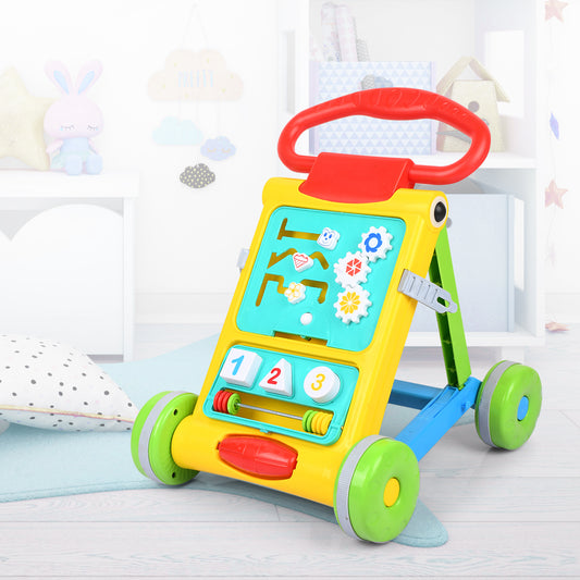 Goyal's Baby Activity Walker - Toddler Learning Toys for 6 Months -15 Months Old (Yellow)