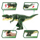 Goyal's Roaring & Head Swinging Dinosaur Toy for Kids with LED Light in Mouth & Realistic Actions Like - Rotating & Swinging Head and Tail, Movable Joints - Multicolor