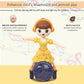 Goyal's 360° Rotating Musical Dance Study Girl Party All Night Toy with Attractive Multi Color Flashing Lights (Party Doll)