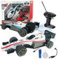 Refurbished - Goyal's Formula F1 Speed Remote Control RC Car with Smoke Spray Scale 1:14 Big with Realistic Sound, Light & Spray Flame - Rechargeable with Easy C-Type Cable (Multicolor)