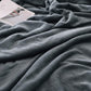 Goyal’s Ultra Soft Flannel Sherpa Blanket for Winter | Single Bed Reversible Plush Blanket 55 x 90 Inches | Thick, Warm & Cozy Dual Layer Microfibre Throw | Fade & Wrinkle Resistant - Grey