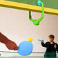 Goyal's Hanging Table Tennis Self Training Indoor Gaming 2 Racket & 3 Practice Ball Portable - Double Sparring Hanging Toys Parent Child Interaction Indoor Toys for Kids