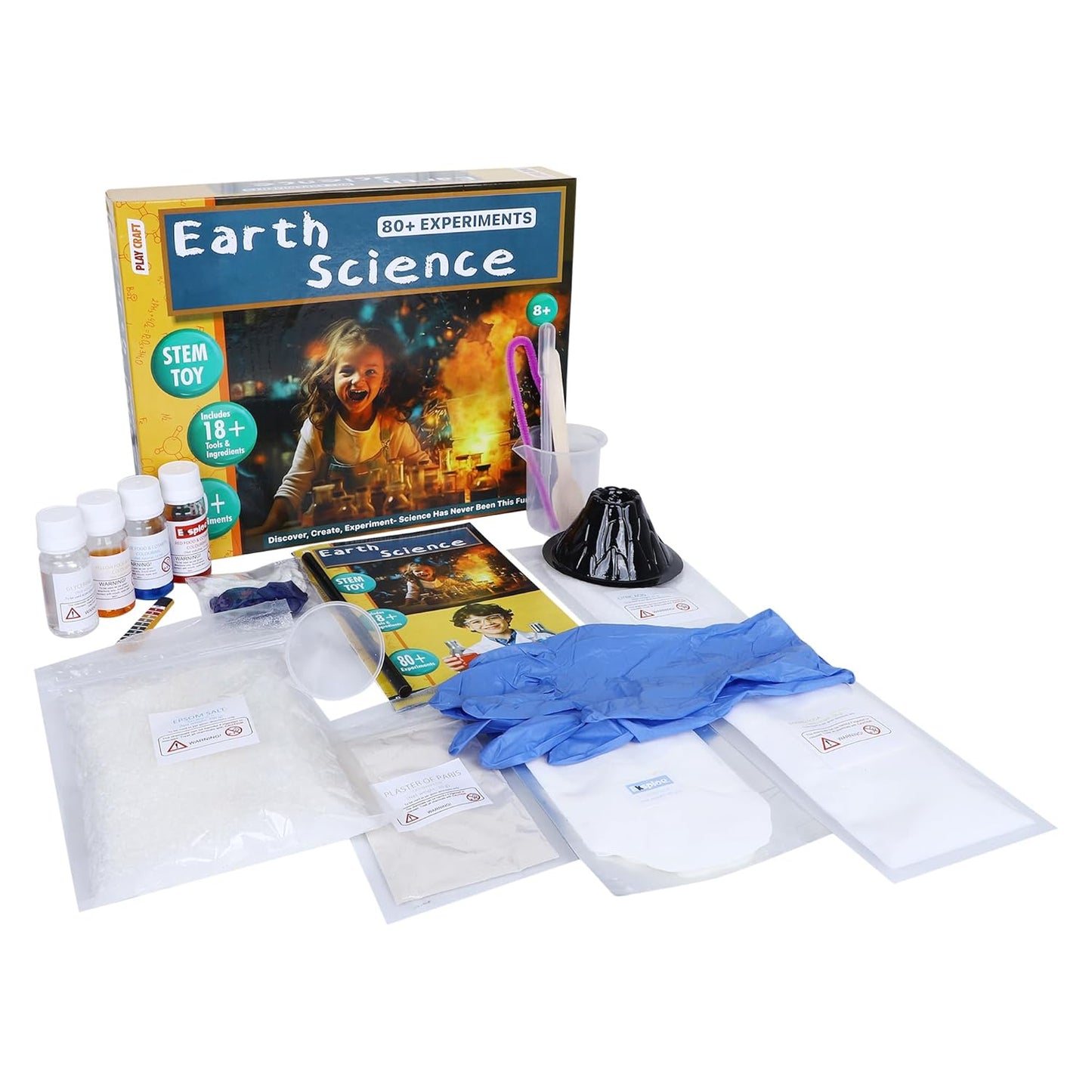 Goyal's Science Experiments STEM Learner Kit | Earth Science Lab Kit | Learning & Educational DIY Activity Toy Kit for Ages 6+