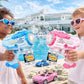 Goyal's Electric Bubble Machine Gun for Kids Automatic Bubble Gun Leak-Proof Design with 1 Bubble Solution