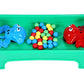 Goyal's 2 Players Hungry Frog Game, Funny Hungry Frog Eating Beans Game, (Best for Gift to Kids)- Multicolor