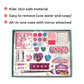 Goyal's Princess Kids Makeup Kit, Eyeshadow Palette, Nail Polish, Lip Gloss, Hair Accessories, Safe Non-Toxic Beauty Toy for Kids 31x25 cm