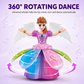 Goyal's Dancing Angel परी Doll Girl 360 Degree Rotating with Music & Flashing Lights Toy for Kids