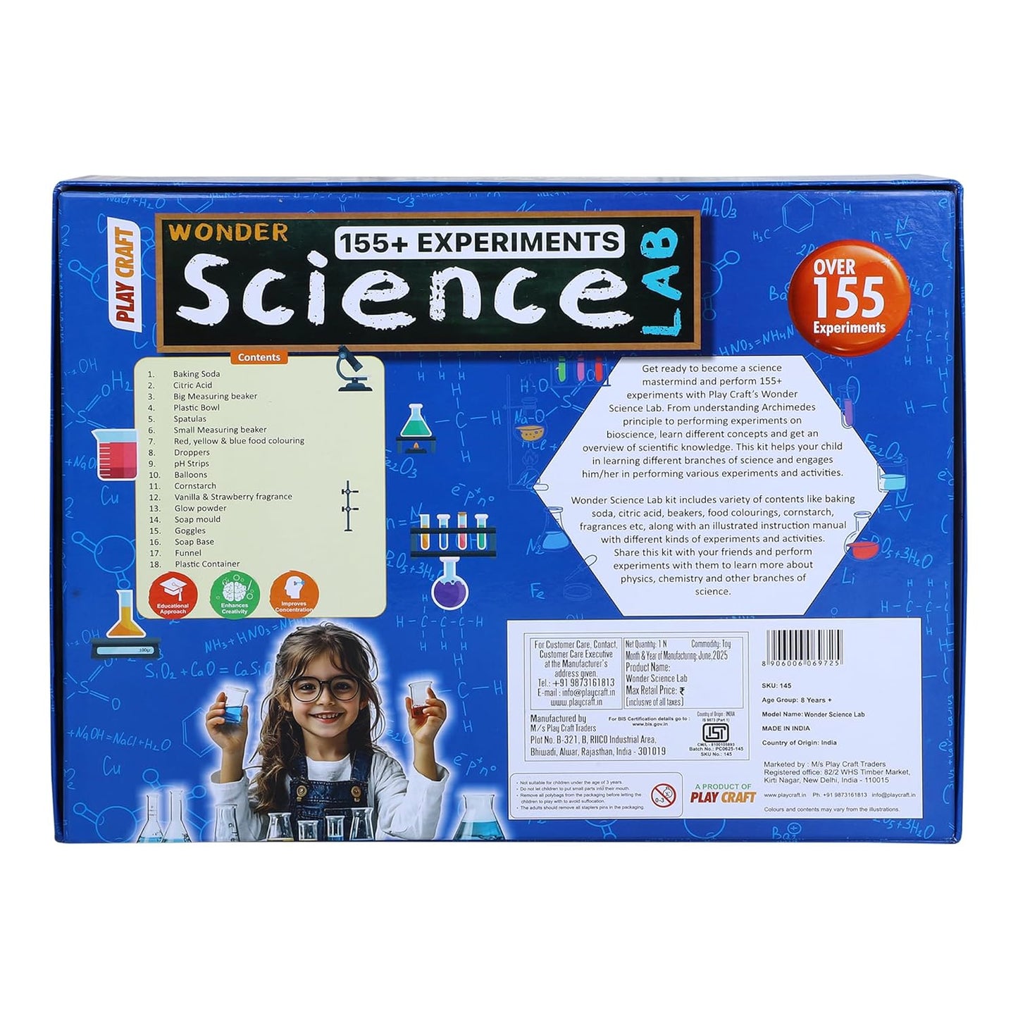 Goyal's Science Experiments STEM Learner Kit | Wonder Science Lab Kit | Learning & Educational DIY Activity Toy Kit for Ages 6+