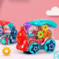 Goyal's Transparent Gear Big Engine 3D Concept Toys - 360° Rotating Vehicle, Gear Simulation Technology with Engine Sound and Colorful Lights for Kids 1 Year & Above (Gear Engine Large)