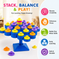 Goyal's Balancing Tree Stacking Game for Kids | 48 Colourful Discs with Dice | Wobble Balance & Dexterity Skill Game | Educational Family Board Game for Boys & Girls | Ages 3+