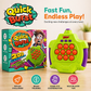 Goyal's Quick Burst Balloon Pop Game | Fast Push Reaction Game with 200 Levels, Lights & Sounds | Interactive Balloon Burst Challenge Game for Kids & Adults | Portable Party Game