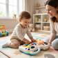Goyal's Musical Piano Toy for Kids | 3 Modes Piano with Animal Sounds, Melodious Songs & Flashing Lights | Colourful Interactive Musical Toy | 6 Months+