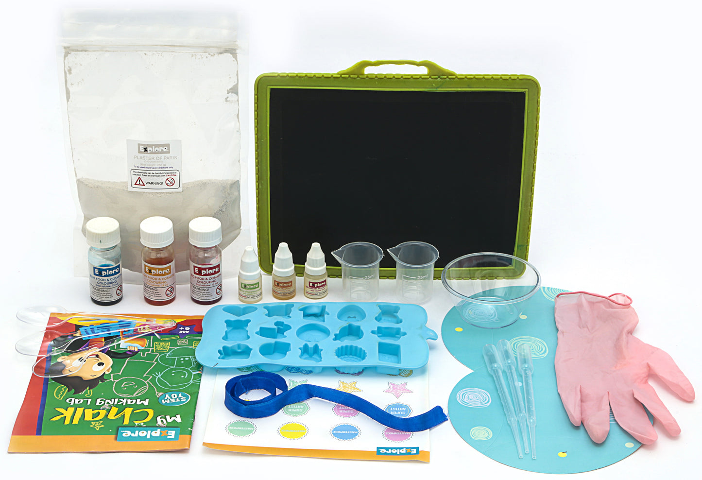 Goyal's Science Experiments STEM Learner | My Chalk Making Lab (Learning & Educational DIY Activity Toy Kit, for Ages 6+ of Boys and Girls)