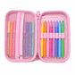 Goyal's Unicorn 3D EVA Hard Shell Pencil Case for Girls | Large Capacity Double Layer Stationery Box | Waterproof Cute Unicorn Pencil Pouch with Zipper | School Organizer for Kids Students