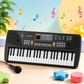Goyal's Big Size 61-Key Electronic Keyboard Piano for kids, 16 Tones, 10 Rhythms, with Microphone, LED Display, for Ages 3+ Beginners Musical Toys