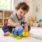 Goyal's Musical Bump and Go Tortoise Toy with 3D Flashing Light & Sound, Best Gift for Children -Toys for Kids, Boys, Girls Age 3+ Years (Tortoise)
