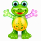 Goyal's Dancing Frog Toy with Music Flashing Lights and Real Dancing Action (Frog)