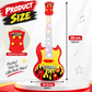 Goyal's Musical Toy Guitar for Kids | Battery Operated Guitar with Lights, Pre-Loaded Tunes & Nylon Strings | Pretend Play Music Toy with Shoulder Strap | Ages 3–4