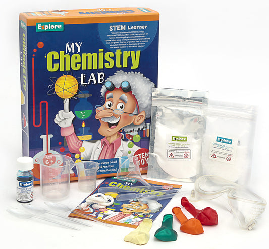 Goyal's Science Experiments STEM Learner | My Chemistry Lab (Learning & Educational DIY Activity Toy Kit, for Ages 6+ of Boys and Girls)