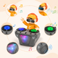 Goyal's DJ Robot Toy for Kids with LED Lights, Musical Toys for Kids, Battery Operated Toys, DJ Rock Pig Robot, Crawling Toys for Kids Muticolor