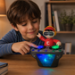 Goyal's DJ Robot Toy for Kids with LED Lights, Musical Toys for Kids, Battery Operated Toys, DJ Rock Pig Robot, Crawling Toys for Kids Muticolor