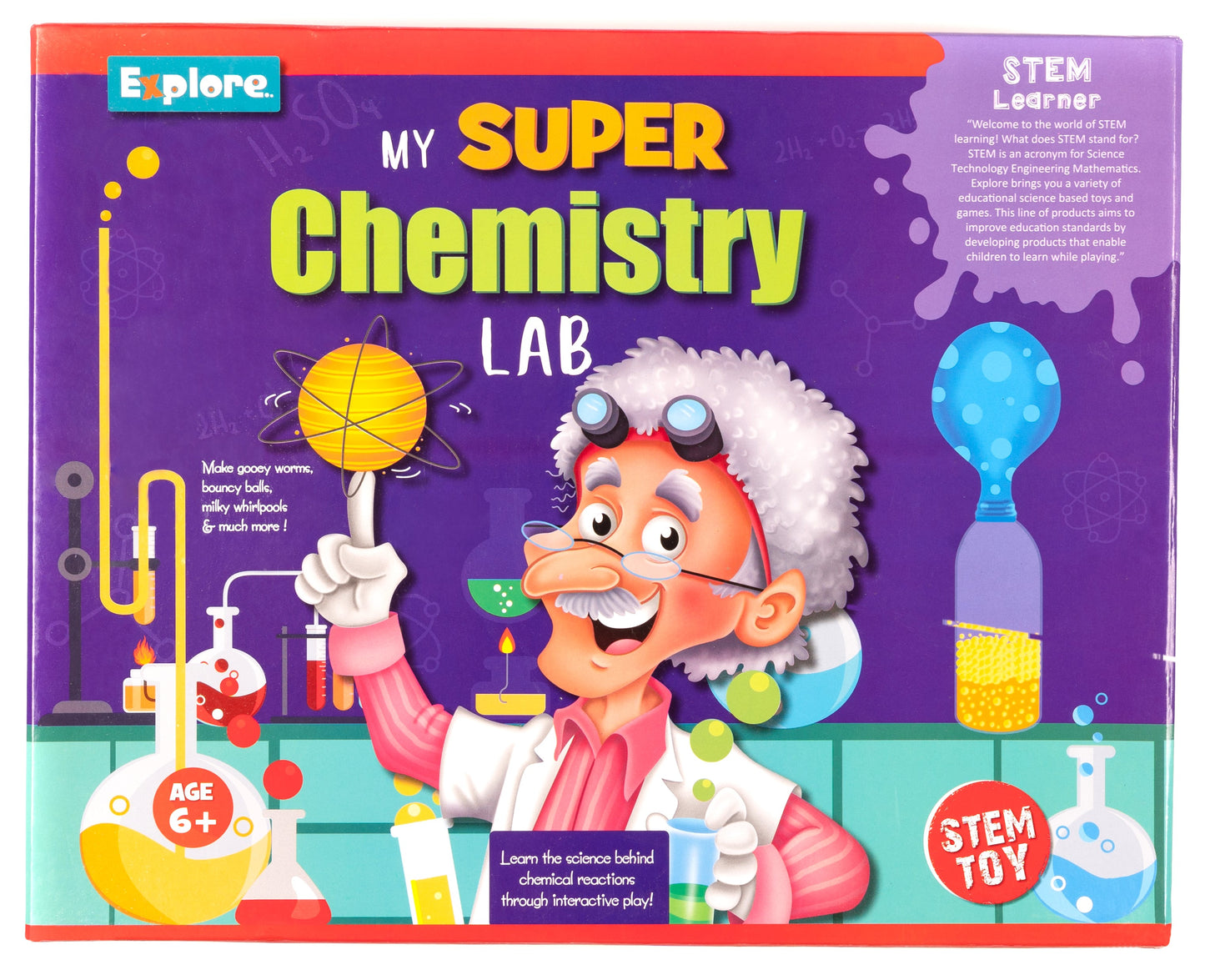 Goyal's Science Experiments STEM Learner | My Super Chemistry Lab (Learning & Educational DIY Activity Toy Kit, for Ages 6+ of Boys and Girls)