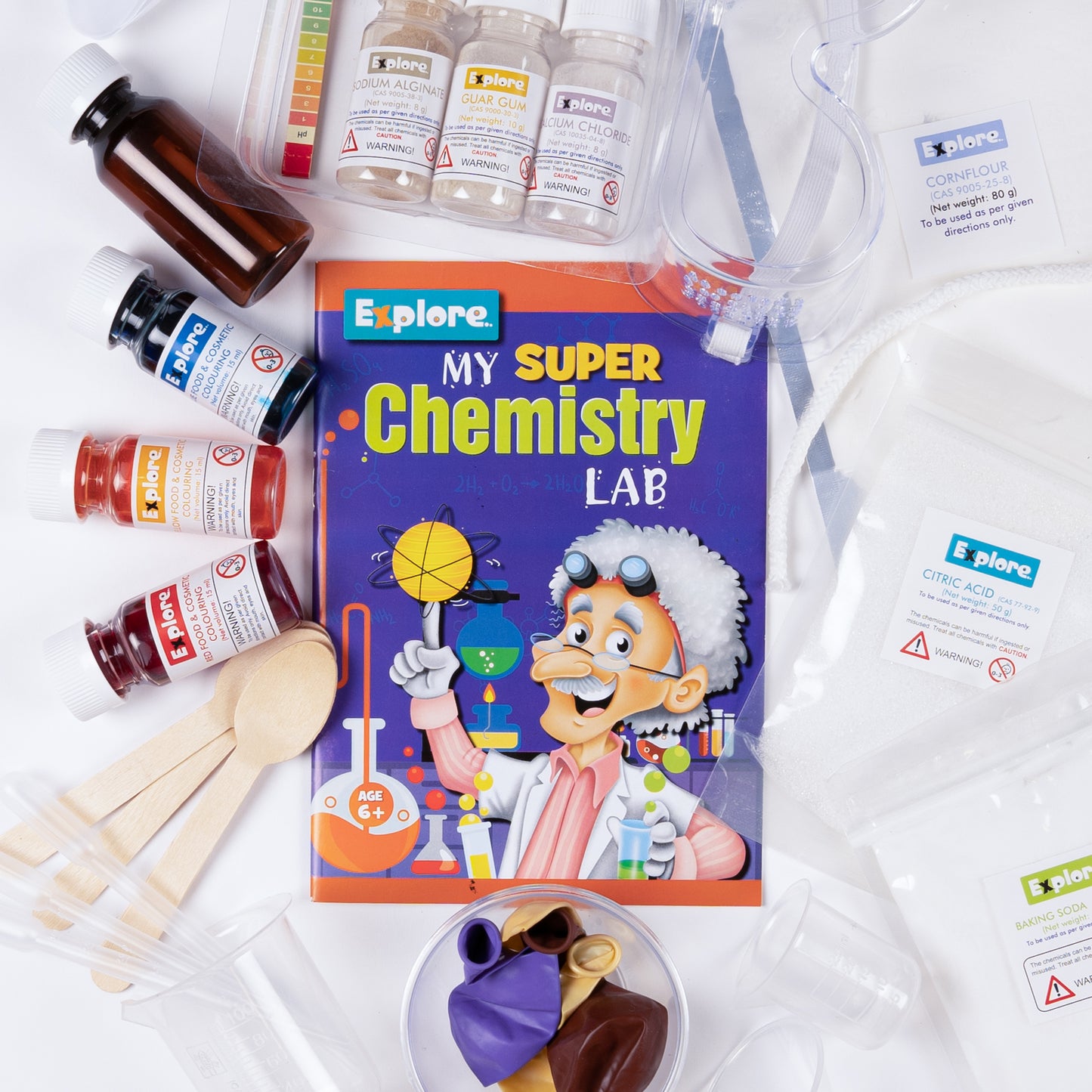 Goyal's Science Experiments STEM Learner | My Super Chemistry Lab (Learning & Educational DIY Activity Toy Kit, for Ages 6+ of Boys and Girls)