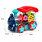 Goyal's Transparent Gear Engine Toy | 360° Rotating 3D Mechanical Gear Vehicle with Engine Sound & Colourful Lights | Interactive Concept Toy for Kids | Multicolour
