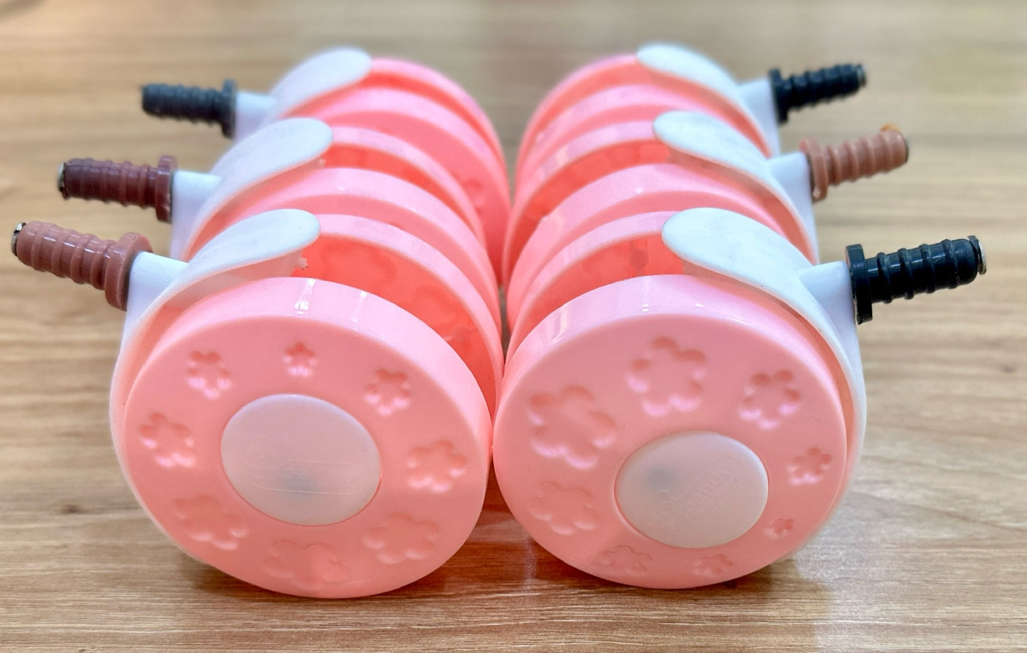 Goyal's Walker Wheels Set of 6 - Baby Pink