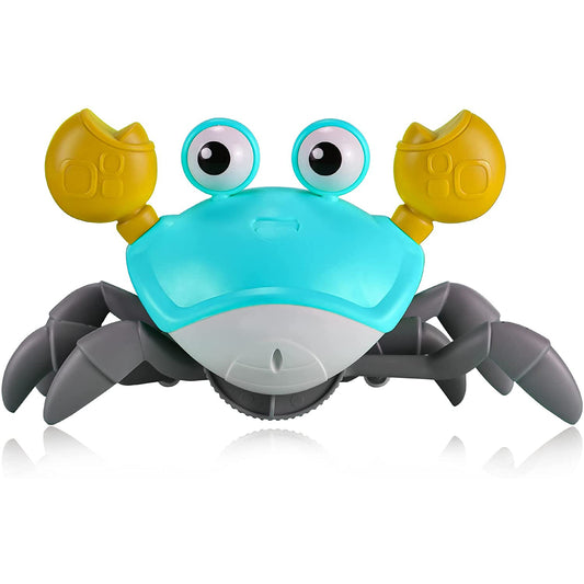 Goyal's Crawling Crab Baby Musical Kids Toy with LED Lights & Rechargeable Battery | Interactive Early Learning and Entertainment Toys for Kids Toddlers & Infants