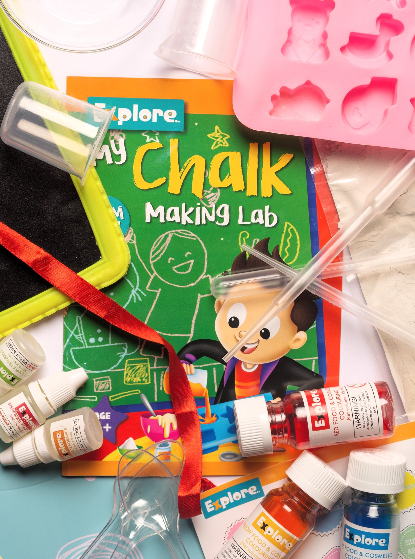 Goyal's Science Experiments STEM Learner | My Chalk Making Lab (Learning & Educational DIY Activity Toy Kit, for Ages 6+ of Boys and Girls)