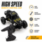 Goyal's 1:18 RC Monster Truck Rock Crawler | 2WD Remote Control Off-Road Car with 5 Functions, Brushed Motor & Rechargeable Battery | High-Speed Racing Toy for Kids | Ages 5–12