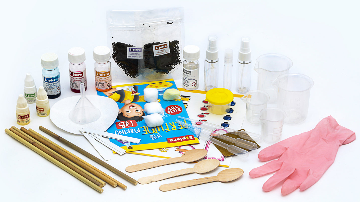 Goyal's Science Experiments STEM Learner | My Perfume Making Lab (Learning & Educational DIY Activity Toy Kit, for Ages 6+ of Boys and Girls)