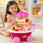 Goyal's Ice Cream Cart Pretend Play Set for Kids | Sweet Shop Trolley with Umbrella, Ice Cream Cones, Popsicles, Sweets & Play Money | Educational Role Play Toy for Boys & Girls | Ages 3+