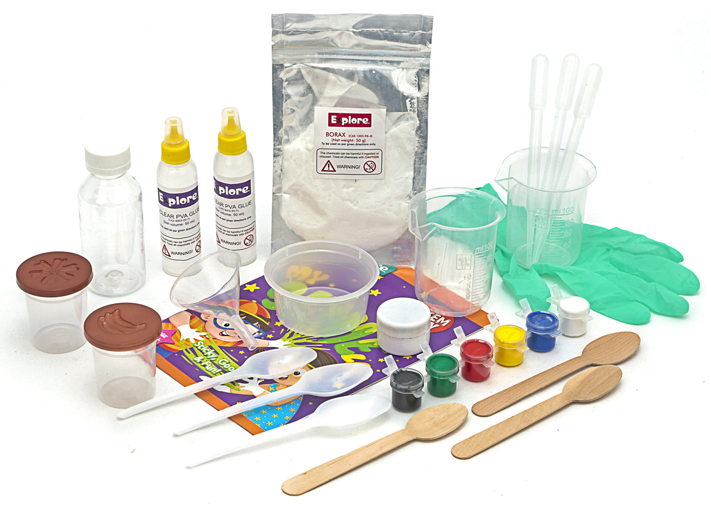 Goyal's Science Experiments STEM Learner | My Slime Lab Kit (Learning & Educational DIY Activity Toy Kit, for Ages 6+ of Boys and Girls)