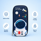 Goyal's 3D Astronaut EVA Hard Shell Pencil Case for Kids Boys Girls | Large Capacity Double Layer Pencil Box with Pen Slots Mesh Pocket | Durable Waterproof Stationery Organizer for School Students