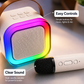 Goyal's Rechargeable Karaoke Mic with Speaker | Wireless Bluetooth Singing Microphone with LED Lights & Voice Effects | Portable Mini Karaoke Speaker for Kids & Adults