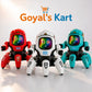 Goyal’s Dancing Six Claw Robot Toy with Music & LED Lights | Interactive Moving Robot for Kids | Musical Action Toy for Boys & Girls - White