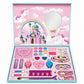 Goyal's Princess Kids Makeup Kit, Eyeshadow Palette, Nail Polish, Lip Gloss, Hair Accessories, Safe Non-Toxic Beauty Toy for Kids 31x25 cm